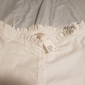 White off shoulder blouse